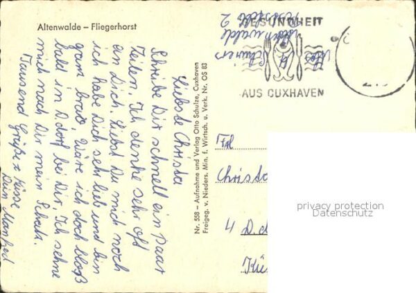 Altenwalde Fliegeraufnahme Fliegerhorst – Bild 2