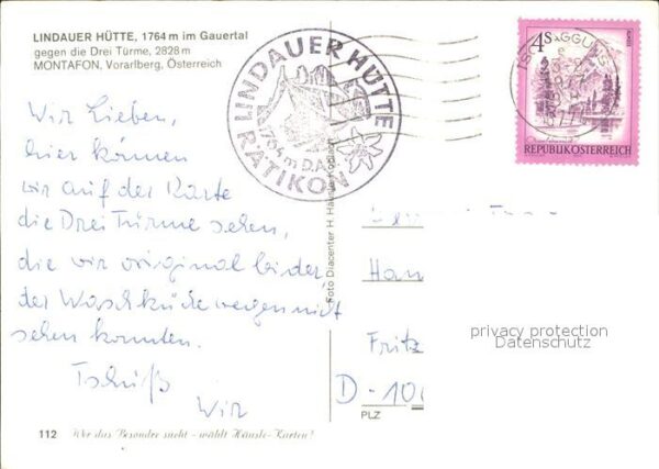 Gauertal Lindauer Hütte – Bild 2