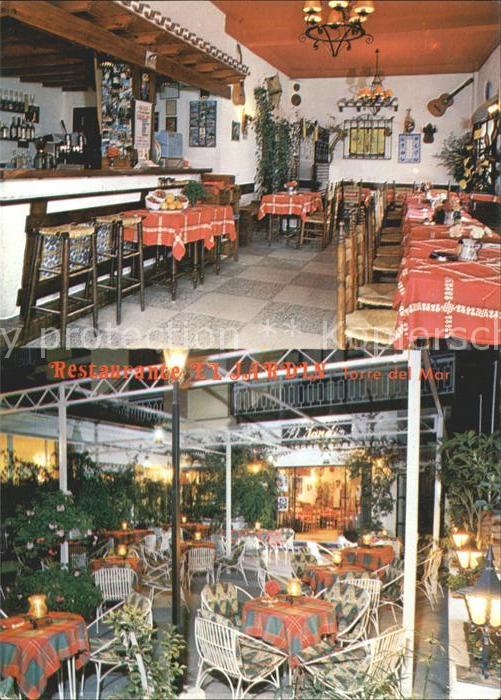 Malaga Andalucia Restaurant El Jardin