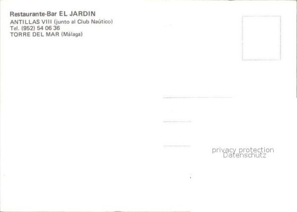 Malaga Andalucia Restaurant El Jardin – Bild 2