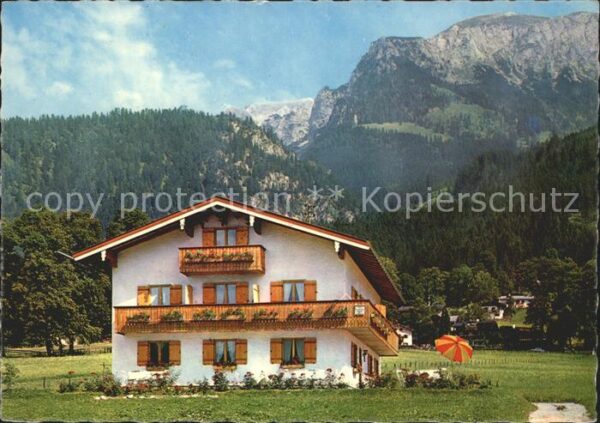 Berchtesgaden Pension Haus Bergheimat