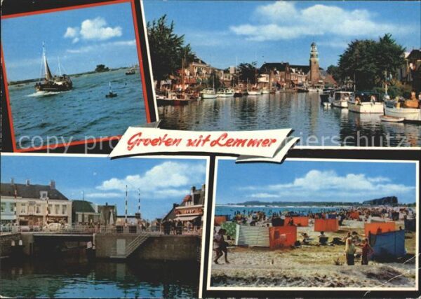 Lemmer Strand Hafen