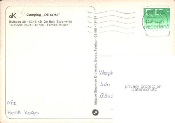 Steenwijk Camping De Kom – Bild 2