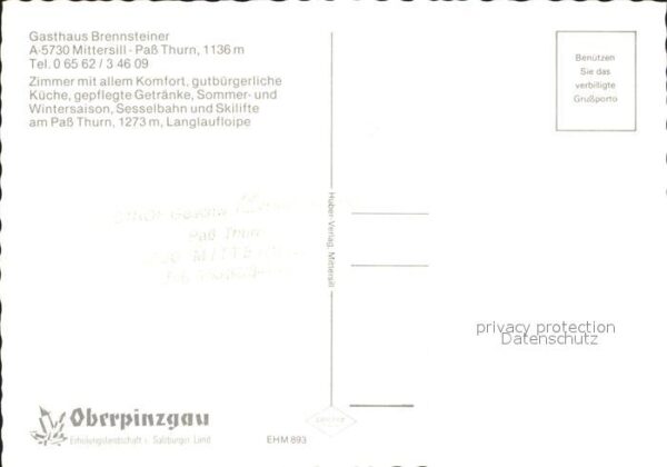 Mittersill Oberpinzgau Gasthaus Brennsteiner – Bild 2