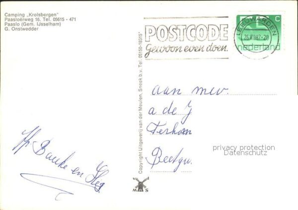 Paasloo Camping Krolsbergen – Bild 2