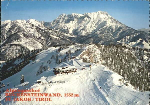 St Jakob Pillersee Alpengasthof Buchensteinwand