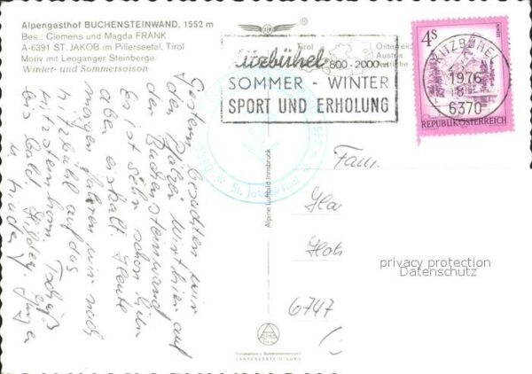 St Jakob Pillersee Alpengasthof Buchensteinwand – Bild 2