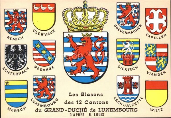 LUXEMBOURG  Luxemburg Grand - Duchè de Luxembourg