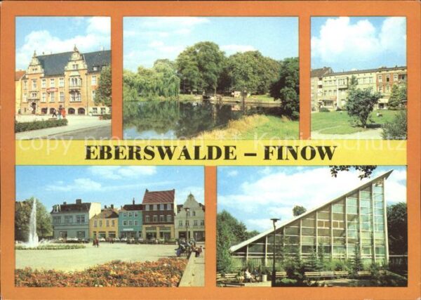 Eberswalde Rathaus Platz der Freundschaft