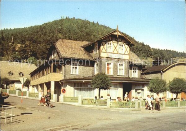 Sitzendorf Thueringen FDGB Erholungsheim Max Kirchner