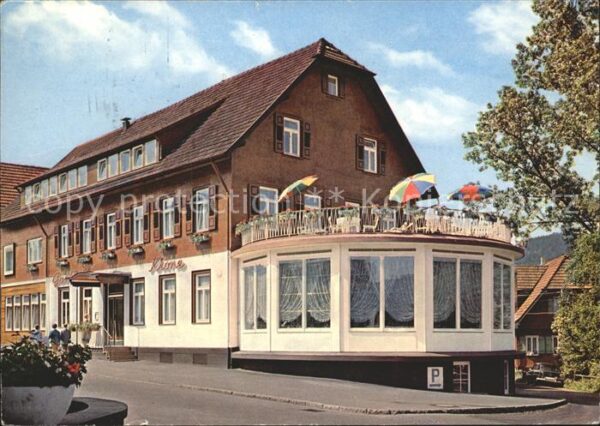 Baiersbronn Schwarzwald Gasthof Pension Krone