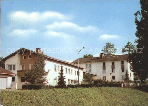 Bad Toelz Kursanatorium Wildstein