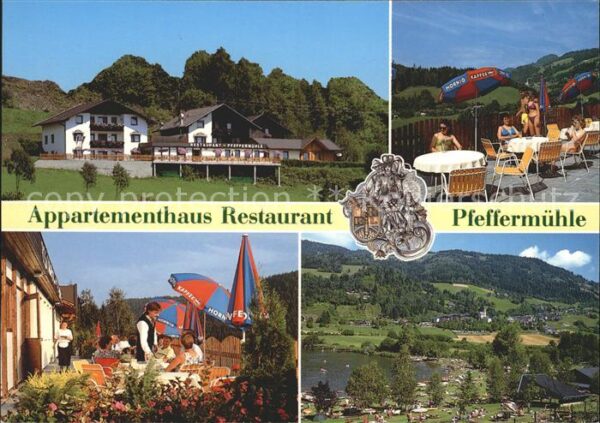 St Urban Kaernten Appartementhaus Restaurant Pfeffermühle