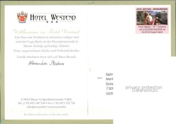 Meran Merano Hotel Westend – Bild 2
