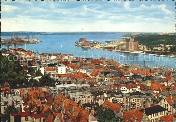 Flensburg Förde Fliegeraufnahme