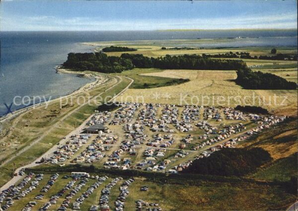 Kappeln Schlei Campingplatz Oehe Fliegeraufnahme