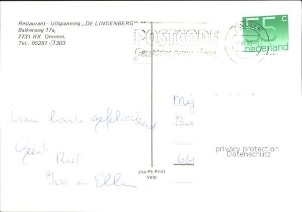 Ommen Overijssel Restaurant Uitspanning De Lindenberg – Bild 2