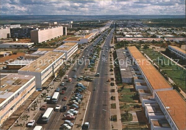 Brasilia Ciudad Fliegeraufnahme