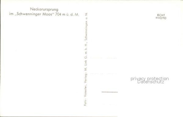 Schwenningen Neckar Neckarursprung im Schwenninger Moos – Bild 2