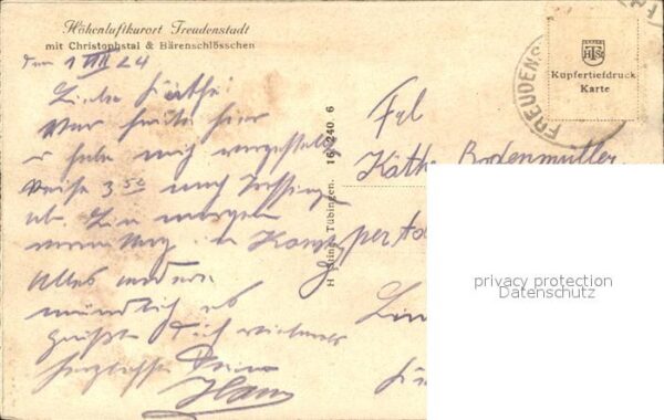Freudenstadt mit Christophstal und Bärenschlösschen – Bild 2