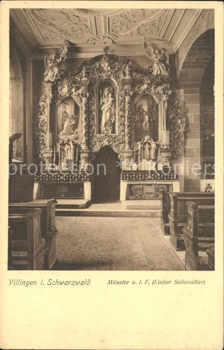 Villingen-Schwenningen Münster ULF Linker Seitenaltar