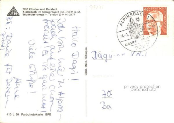 Alpirsbach Jugendherberge – Bild 2