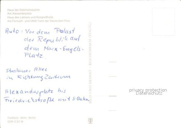 Berlin Haus der Elektroindustrie Alexanderplat – Bild 2