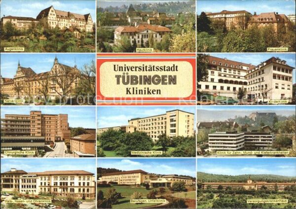 Tuebingen Kliniken der Universitätsstadt