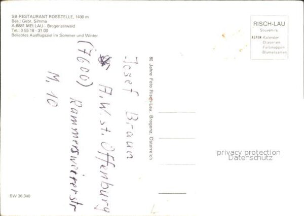 Mellau Vorarlberg SB Restaurant Rosstelle – Bild 2