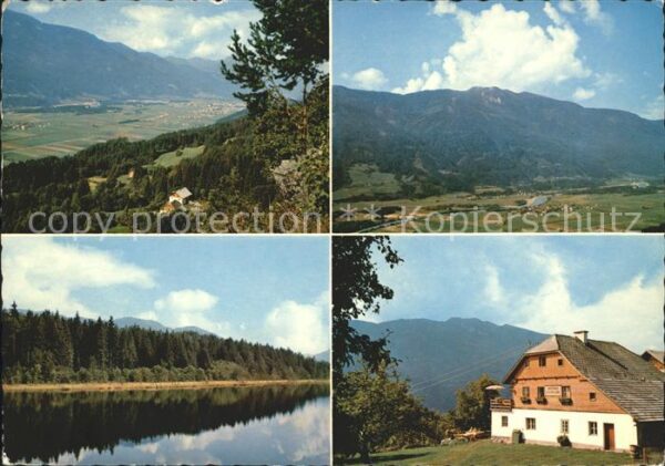 Spittal Drau Gasthof Lug ins Land Oberzmöln Panorama