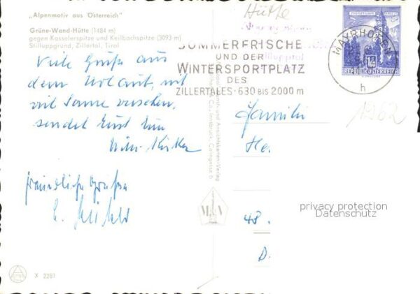 Mayrhofen Zillertal grüne Wand Hütte mit Kassler und Keilba – Bild 2
