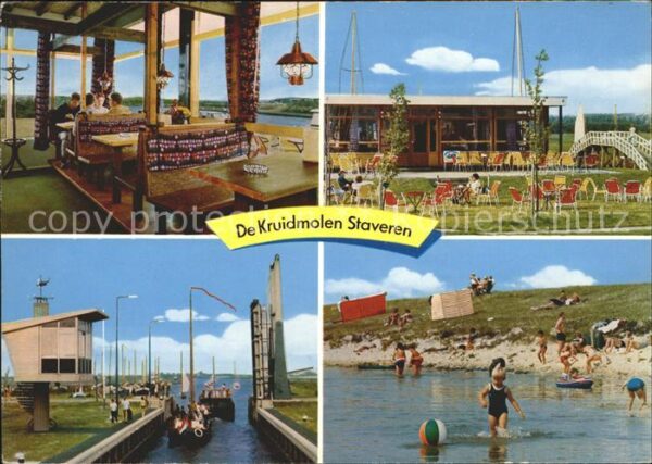 Staveren De Kruidmolen Zeiljachten Motorsailers