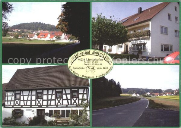 Lieritzhofen Mittelfranken Gasthof Sörgel Landstrasse