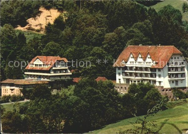 Glottertal Sanatorium Glotterbad