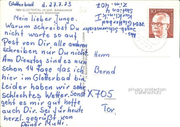 Glottertal Sanatorium Glotterbad – Bild 2