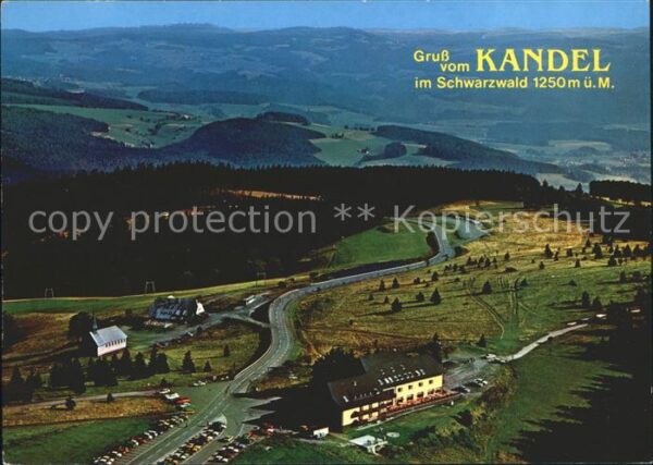 Kandel Waldkirch Breisgau mit Berghotel Berggasthaus Kandelhof Be