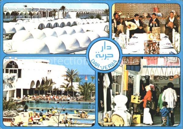 Djerba Hotel Dar Jerba Swimmingpool Musiker Ba