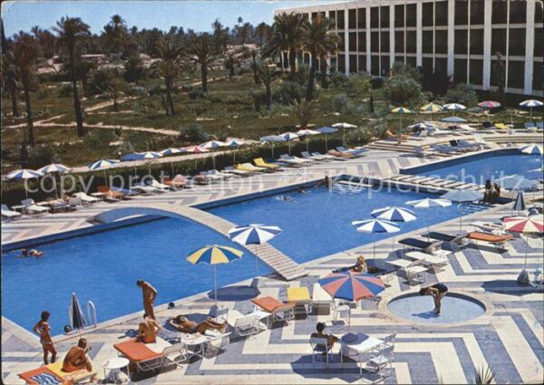 Monastir Hotel Ruspina La piscine et les jardins