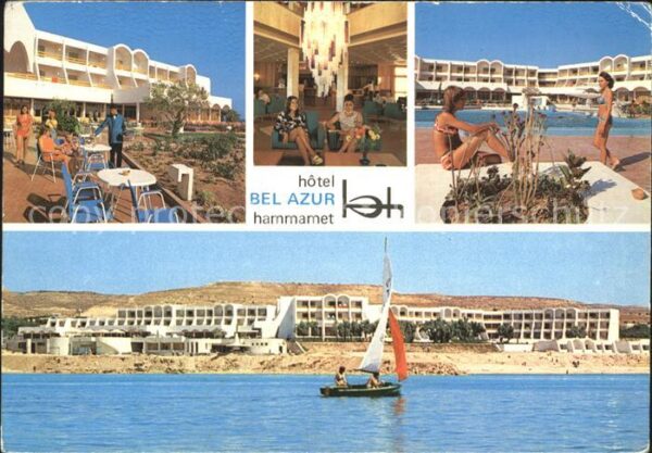 Hammamet Hotel Bel Azur Halle Terrasse Swimmingp