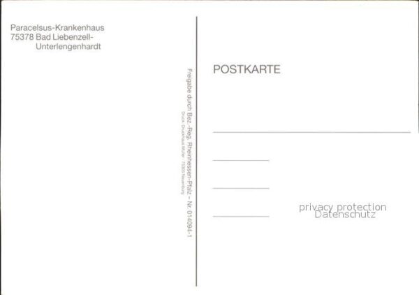 Unterlengenhardt Paracelsus Krankenhaus Fliegeraufnahme – Bild 2