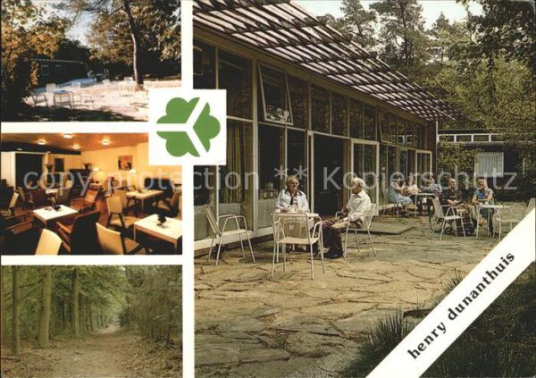 Woudschoten Henry Dunanthuis Terrasse Gastraum Wald