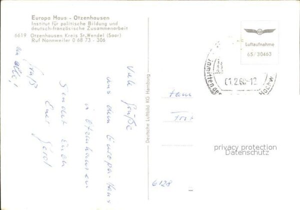 Otzenhausen Saar Europa Haus Fliegeraufnahme – Bild 2