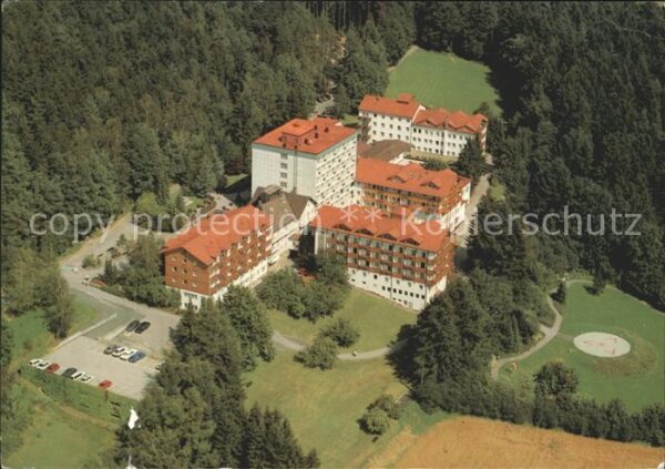 Cham Oberpfalz Rehabilitationsklinik Fliegeraufnahme