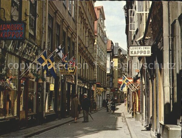 Stockholm Gamla Staden Västerlanggatan