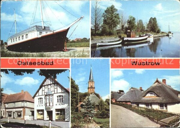 Wustrow Ostseebad Betriebsferienheim Plamag Plauen Hafen