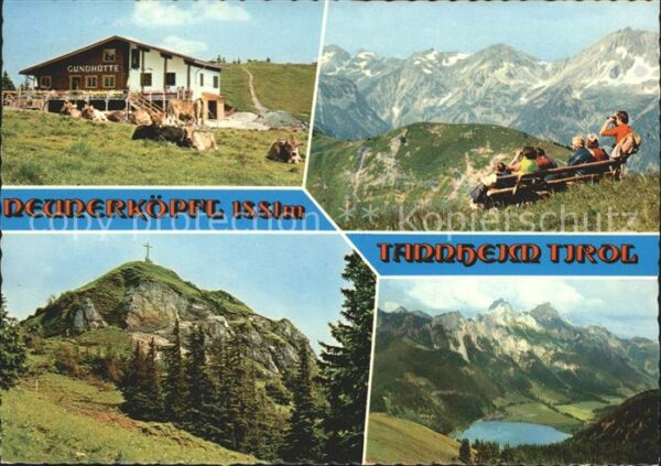 Tannheim Tirol Neunerköpfl Gundhütte