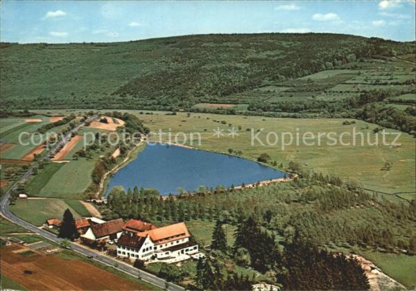 Rieneck Sporthotel Gut Dürnhof Fliegeraufnahme