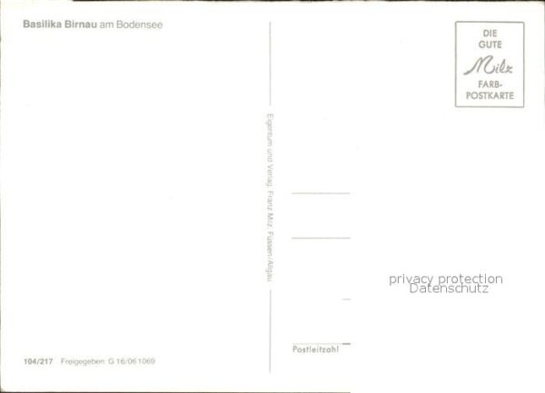 Birnau Basilika Birnau am Bodensee Fliegeraufn – Bild 2