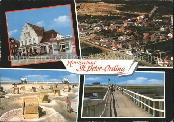 St Peter-Ording Feinkost Hesselbarth Strand Laufsteg zu
