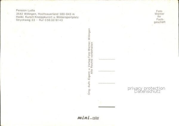 Willingen Sauerland Pension Lydia – Bild 2